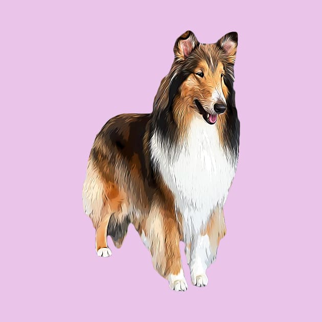 Rough Collie by Elarex