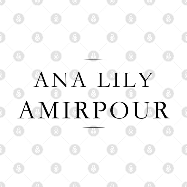 Ana Lily Amirpour by MorvernDesigns