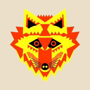 Red Fox Face T-Shirt