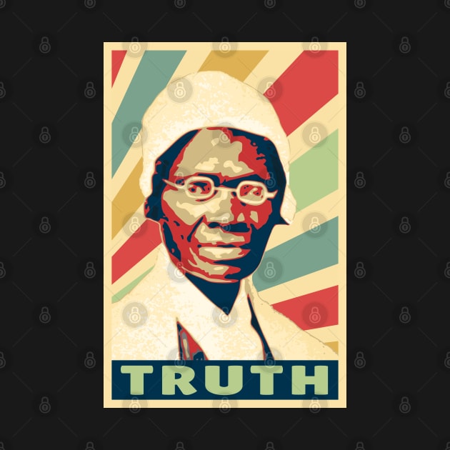 Sojourner Truth Vintage Colors by Nerd_art
