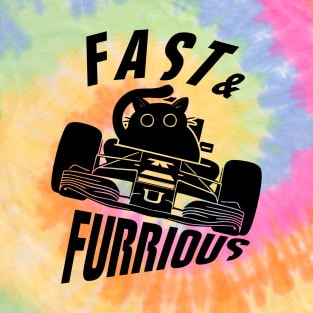 Funny  FURRurious car driving cat T-Shirt