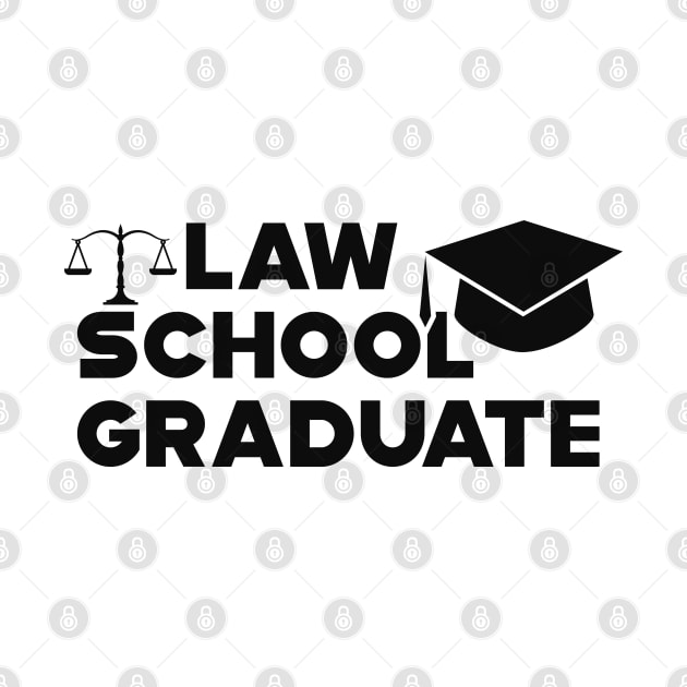 Law School Graduate by KC Happy Shop