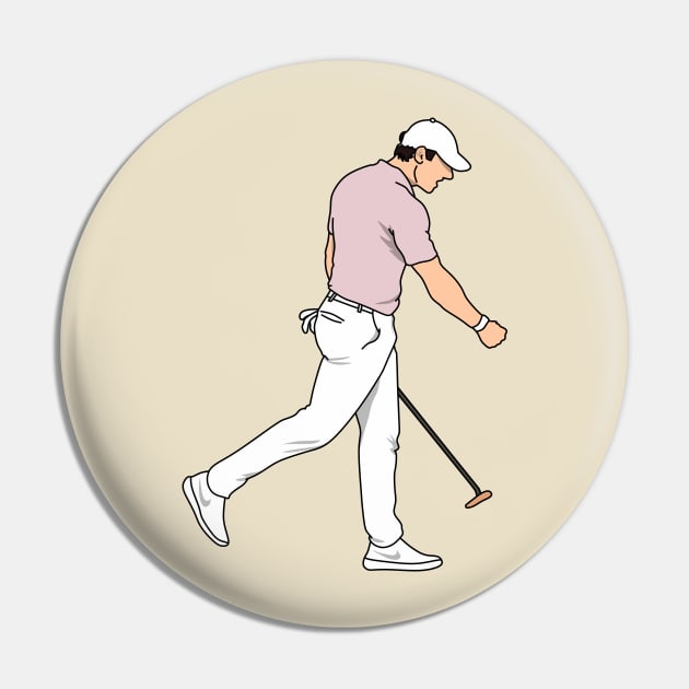 McIlroy hole in one Pin by rsclvisual