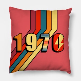 1970s Retro Design Pillow