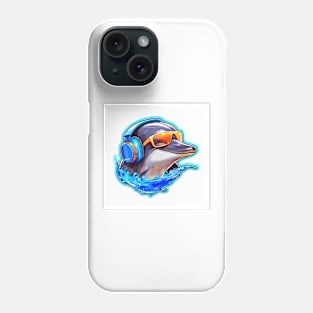 Dolphin sticker for Smartphones phone case Hoodies Tshirts Wallart Phone Case