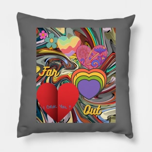 Groovy Valentine Pillow