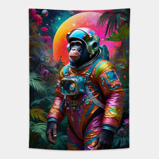 Simian Spacefarer Tapestry