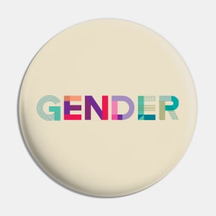 DISAPPEARING GENDER Pin
