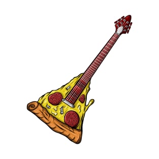 Pizza Guitar T-Shirt