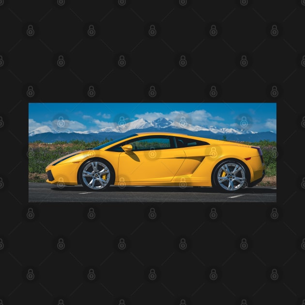 Yellow Lamborghini Gallardo by ElevatedCT