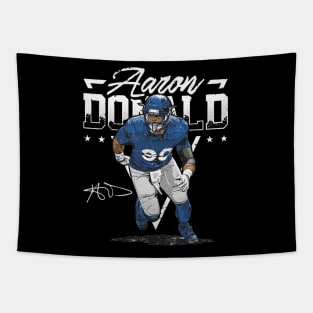 Aaron Donald Los Angeles R Triangle Name Tapestry