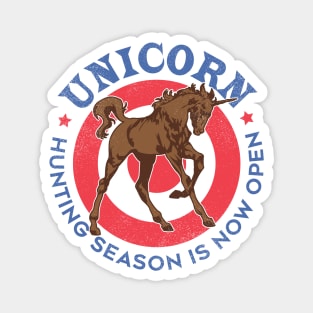 Unicon Hunting Season Now Open Magnet