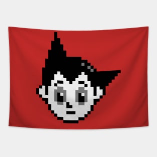 Astro Boy Pixel Tapestry