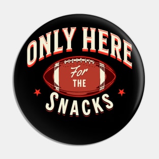 Football snacks Pin