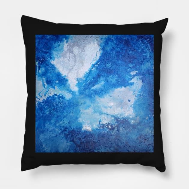 Storm and Surge Pillow by mcrerieart