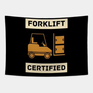 Forklift Certified Meme Tapestry