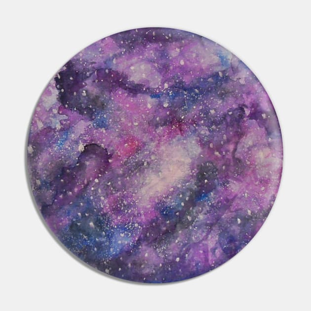 Galaxy Space Paint - Universe - Outer Space - deep space - Galaxy Pin by Tilila