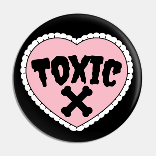 Toxic Heart Pin