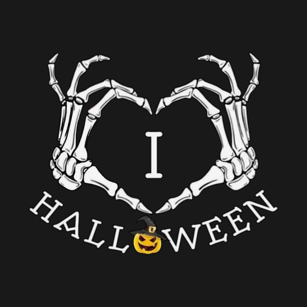 Skeleton Hands Love Heart Sign Bones Costume Funny Halloween by webster