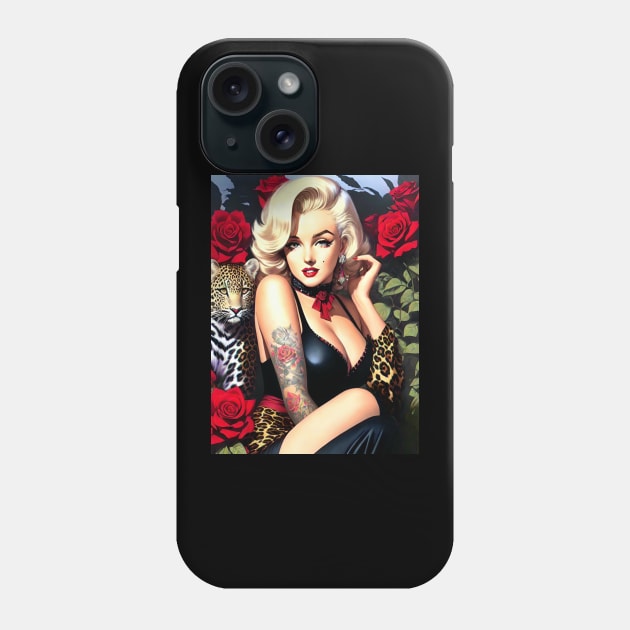 Marilyn Phone Case by Absinthe Society 