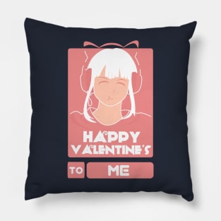 Girls in Happy Valentines Day to Me Pillow