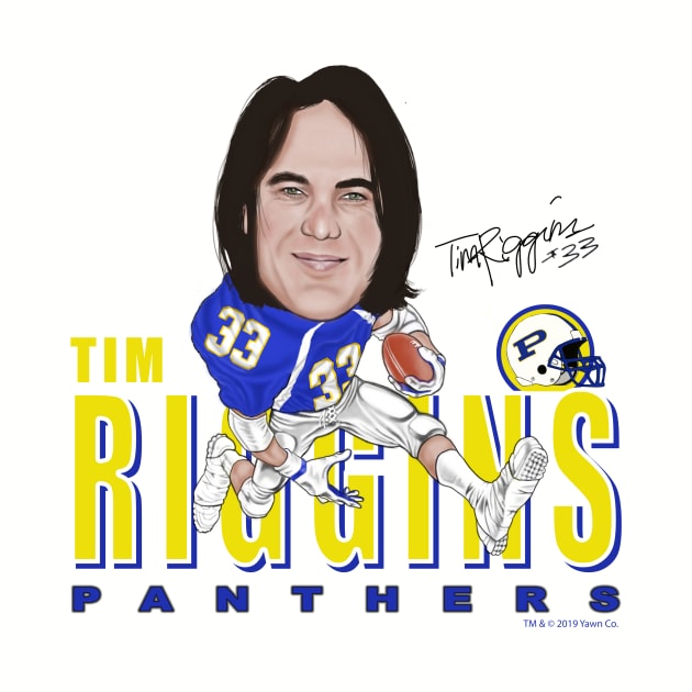 Tim Riggins - 90s NFL Throwback Shirt by yawncompany