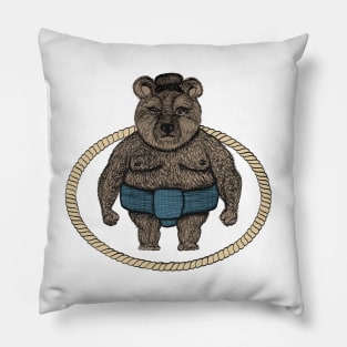 Bear Sumo Pillow