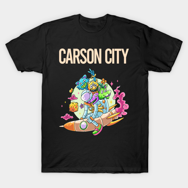 Happy Monsters Carson City - Carson City - T-Shirt