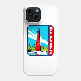 Key Biscayne Vintage Style Design Phone Case