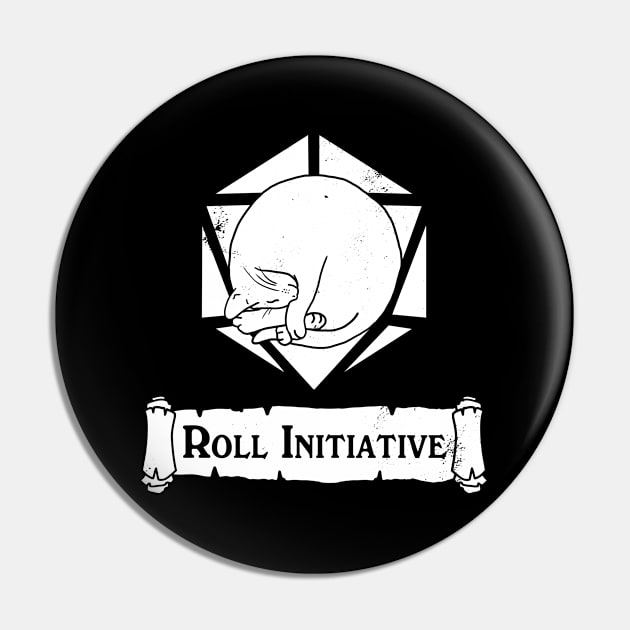 Roll for Initiative Pin by CCDesign