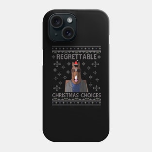 BoJack Horseman Regrettable Christmas Choices Phone Case