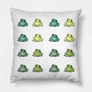 Mini Frogs Bundle - greens Pillow