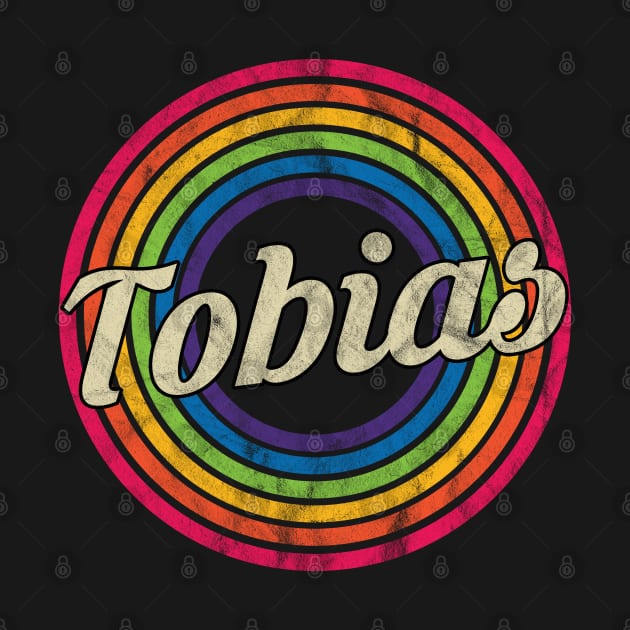 Tobias - Retro Rainbow Faded-Style by MaydenArt