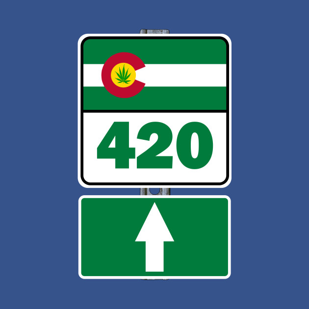 Colorado 420 Marijuana TShirt TeePublic