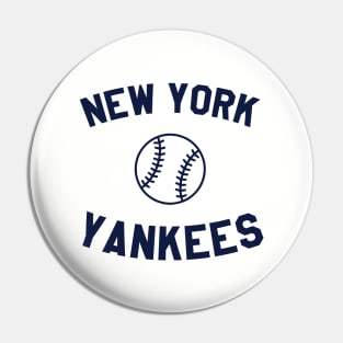 new york baseball Pin