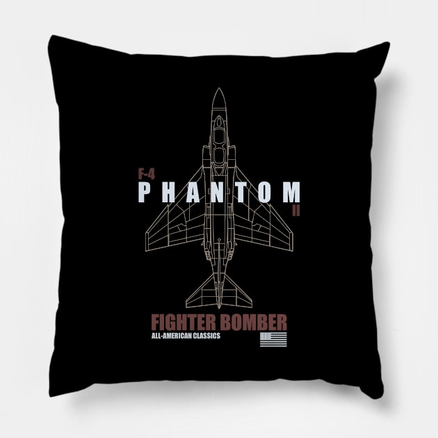 F-4 Phantom II Pillow by TCP