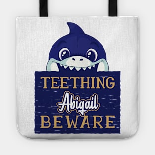 Abigail - Funny Kids Shark - Personalized Gift Idea - Bambini Tote