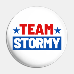 Team stormy, anti trump Pin