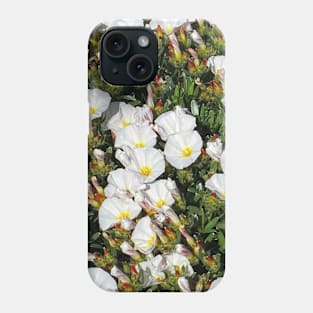 White flowers Phone Case