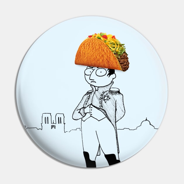 Taco - Napoleon's hat Pin by MassimoFenati