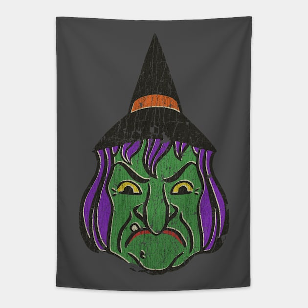 1950s Halloween Witch Tapestry by JCD666