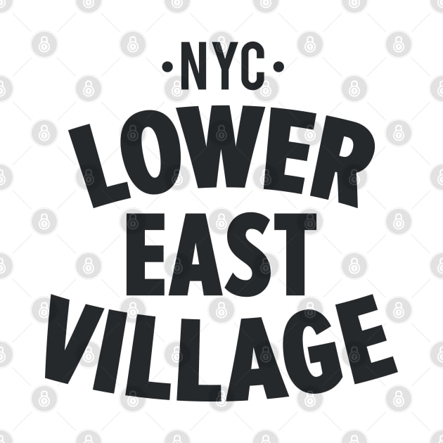 Lower East Village NYC Shirt - Manhattan - Urban Chic for Trendy Style by Boogosh