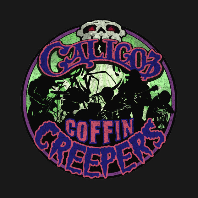 Discover Timber Mountain Calico Coffin Creepers - Knotts Scary Farm - T-Shirt