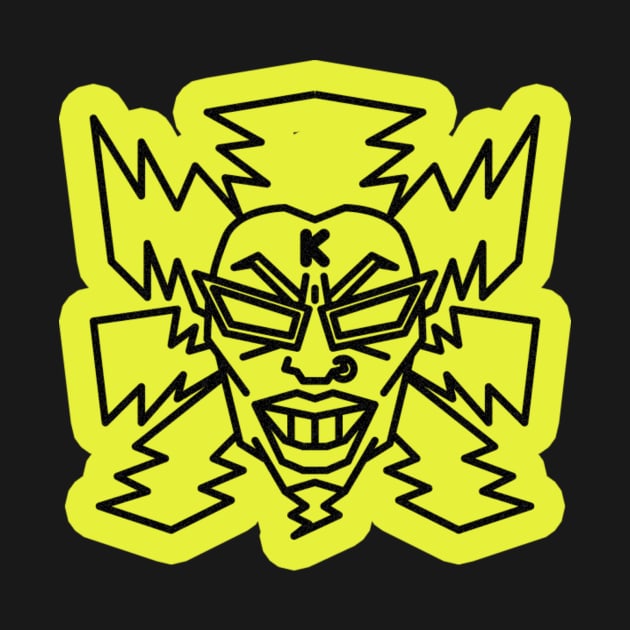 Jet Set Radio Portrait Icon - DJ Professor K by barbes-artworks