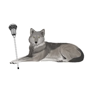 Lacrosse Wolf T-Shirt