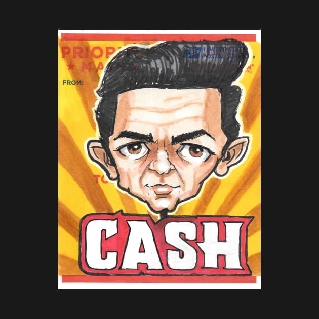 Johnny Cash by Thalohalo