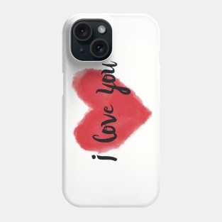 I love you Phone Case