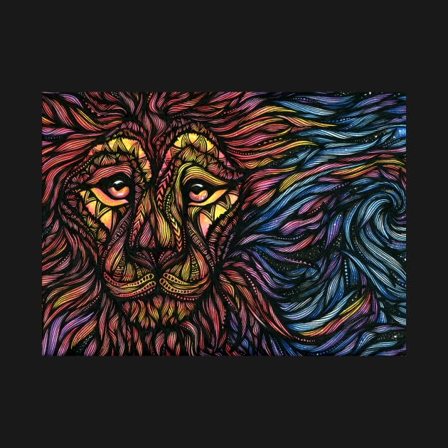 Intergalactic Lion by SaltyHippie