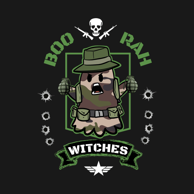 boo rah army ghost by HyzoArt