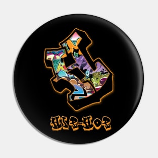 Graffiti Vibes Pin